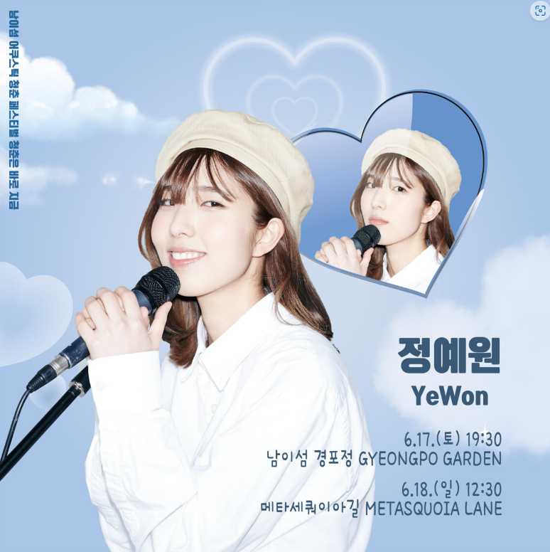 남이섬 어쿠스틱 청춘 페스티벌