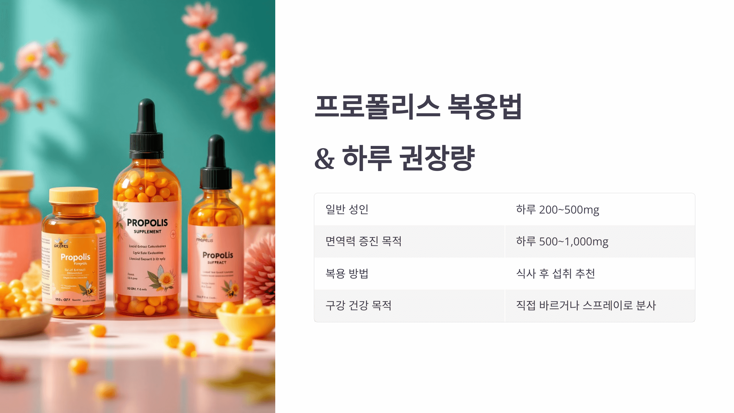 프로폴리스 사진입니다.