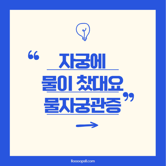 자궁에 물이 찼다고요? 물자궁관증, 난관수종