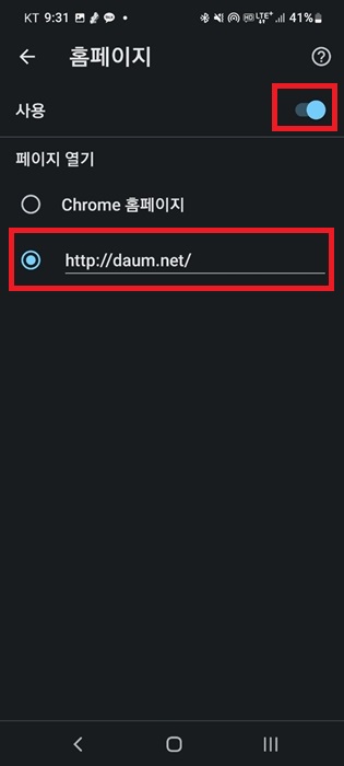 구글 크롬 홈버튼 추가 방법