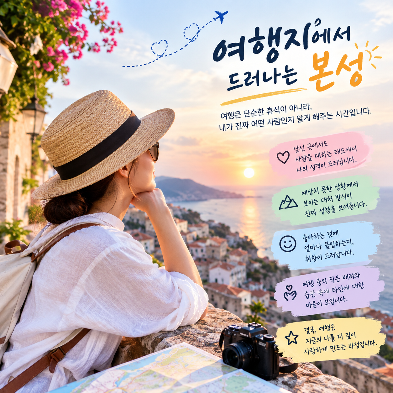 여행지에서 보이는 본성