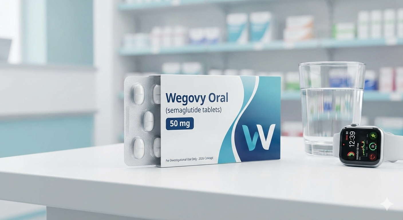 경구용(알약) 위고비 패키지 사진