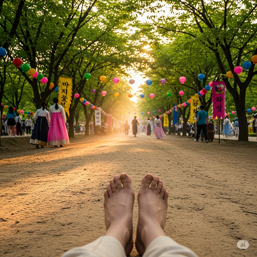오감만족 문경새재 맨발 페스티벌 — 자연과 한 몸이 되는 하루 관련 사진