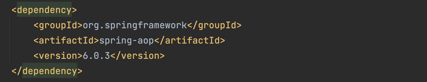 의존성-버전이-숫자로-되어있는-모습이다.