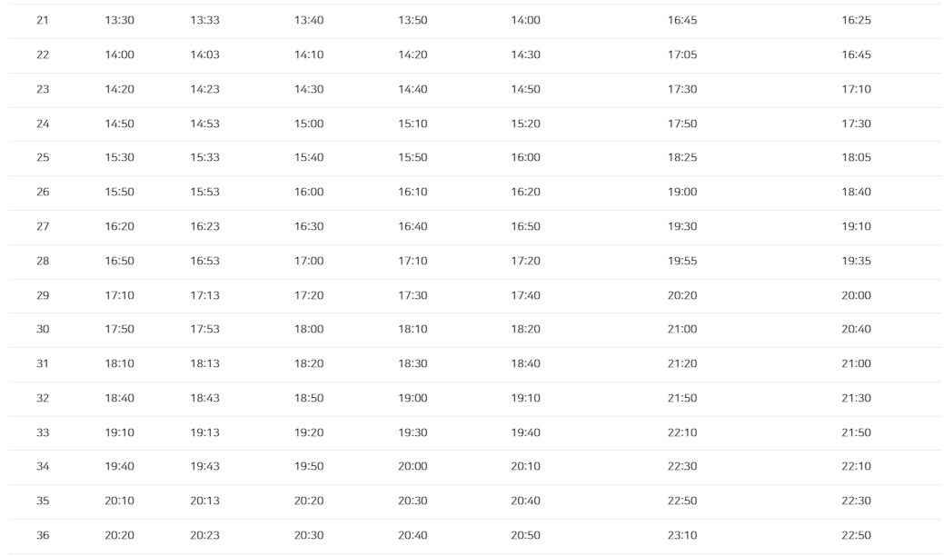 4100번 최신 시간표2