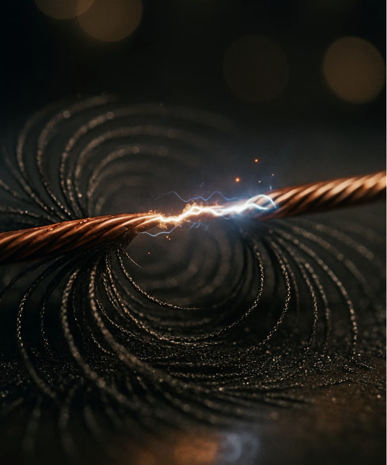 전기가 흐르면 자석이 된다?