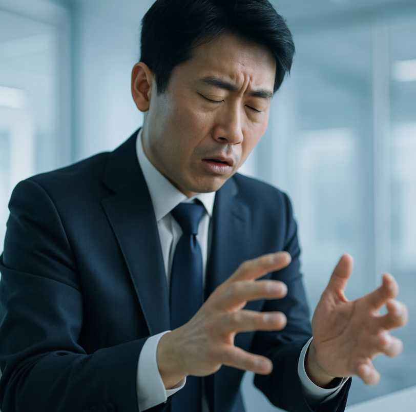 위험 신호 1: 손발이 저리고 근육이 떨린다면