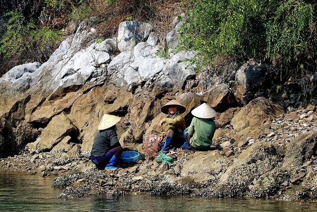하롱베이 여인들