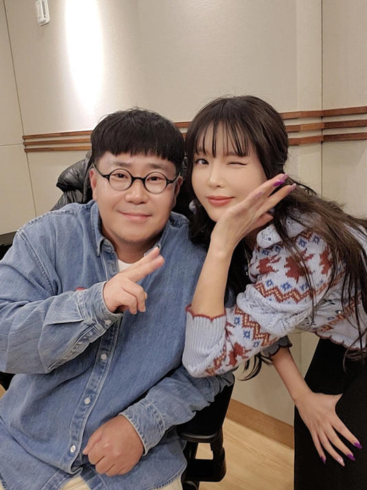 홍진영과 조영수 작곡가