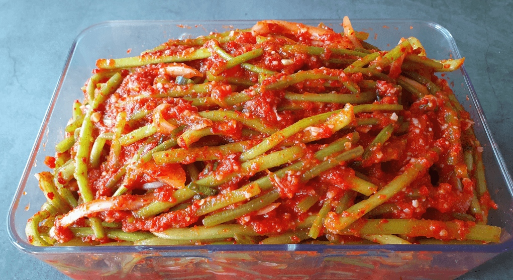 고구마줄기 김치 담그는법 