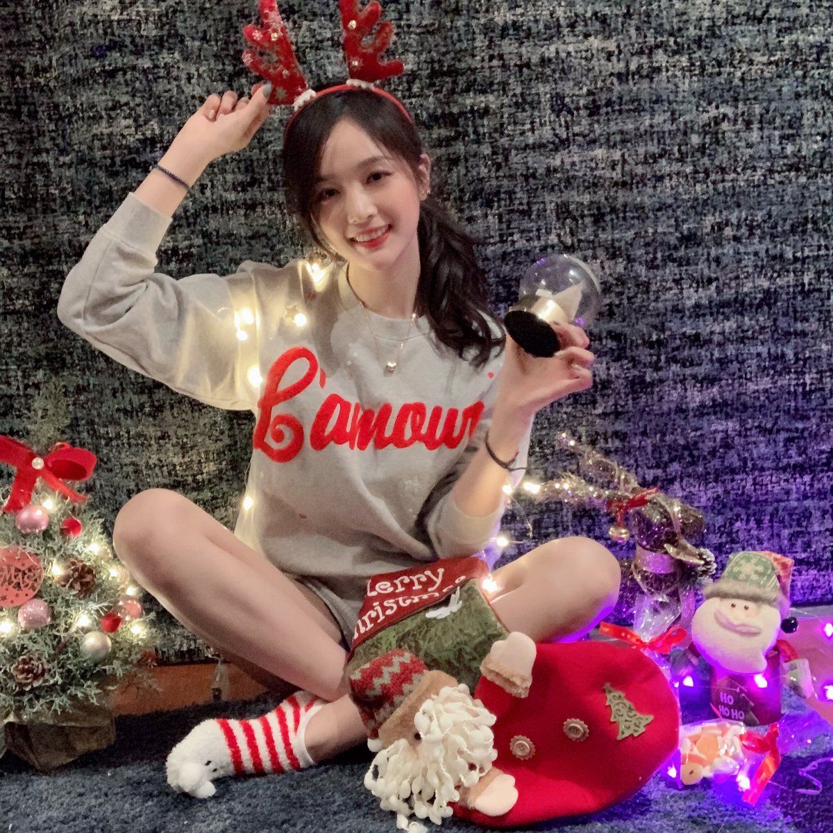 우주소녀 선의 인스타그램 사진 몸매