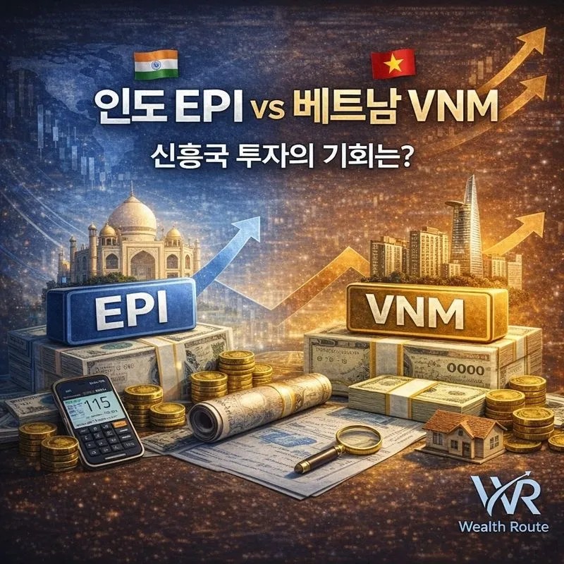 썸네일. 인도 EPI vs 베트남 VNM 신흥국 투자의 기회는?