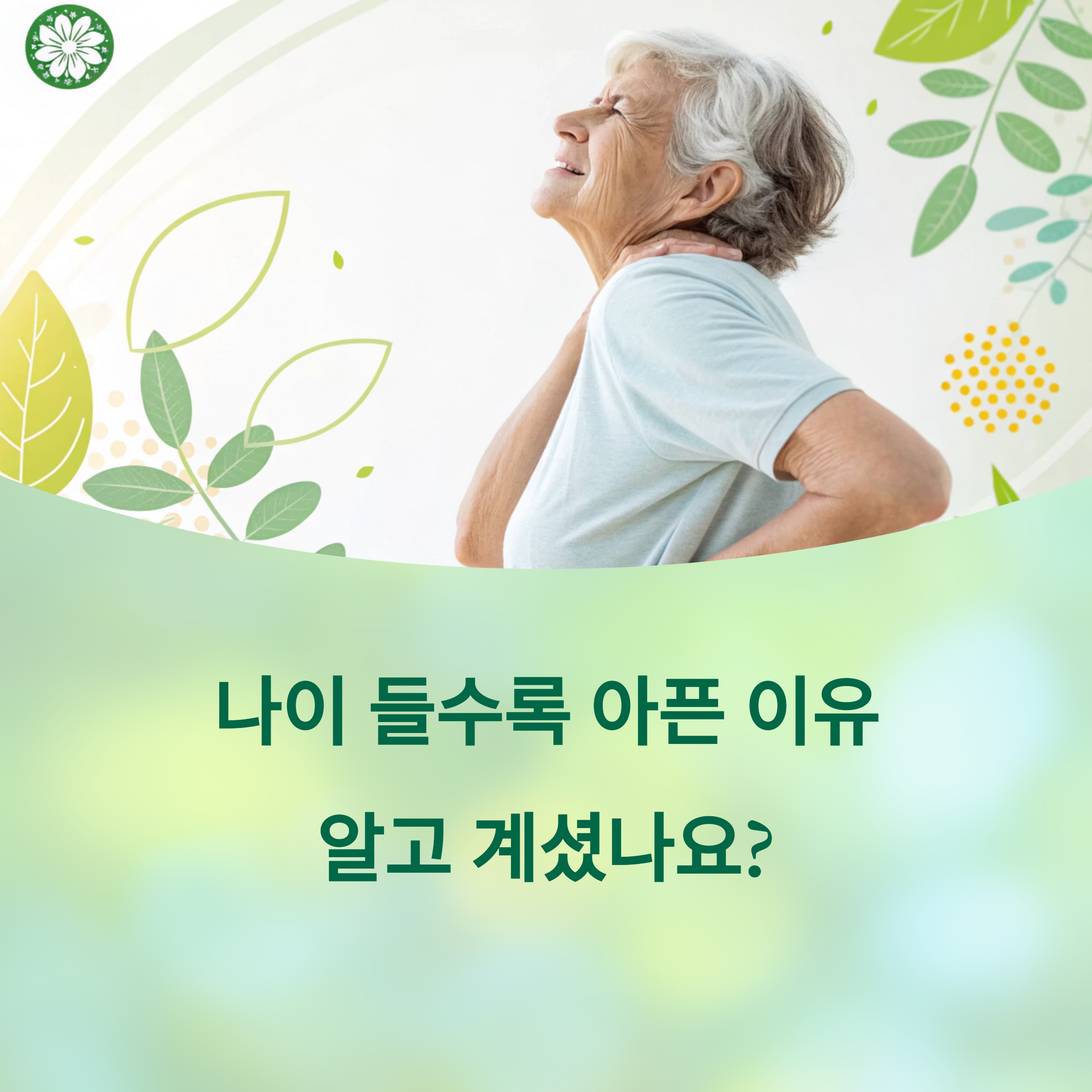 나이 들수록 몸이 아픈 진짜 이유와 통증 탈출 완전 정복법에 대한 이미지