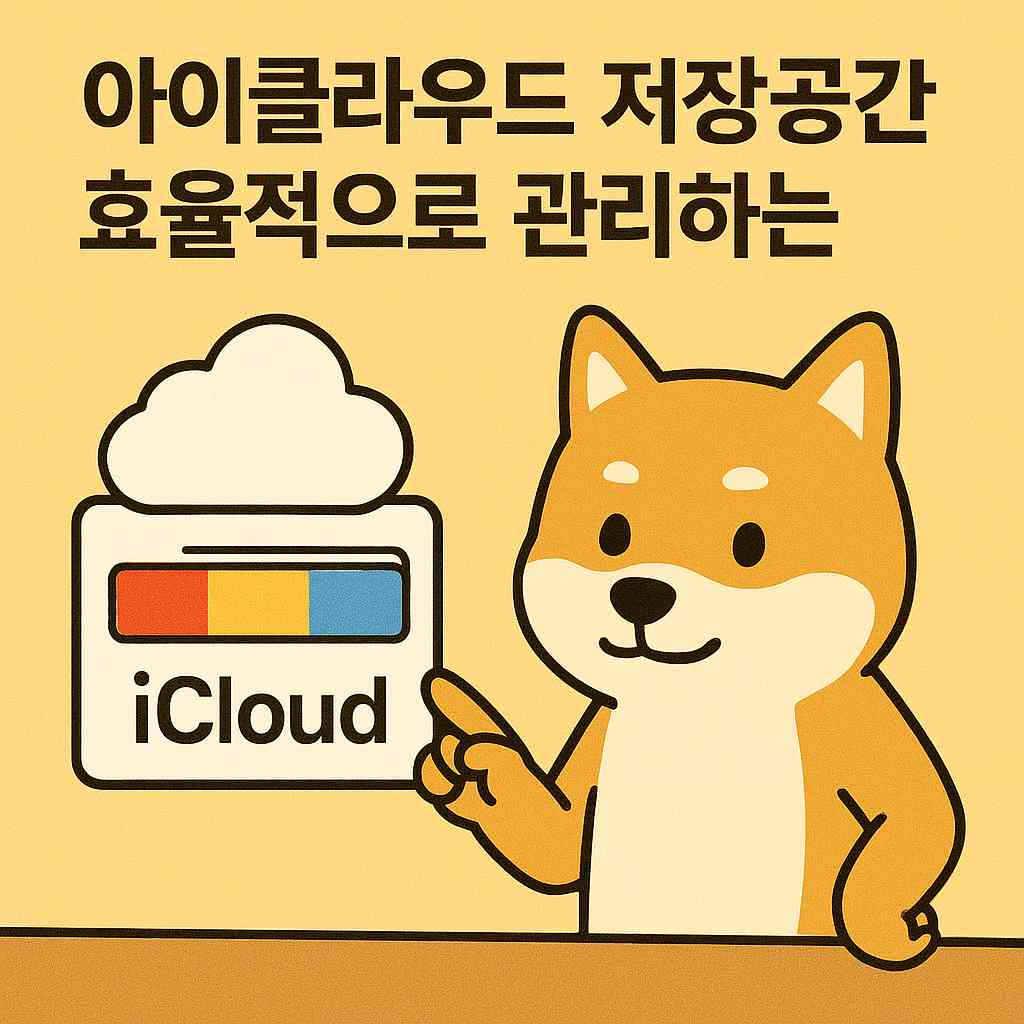 아이클라우드 저장공간 효율적으로 관리하는 방법 (icloud)