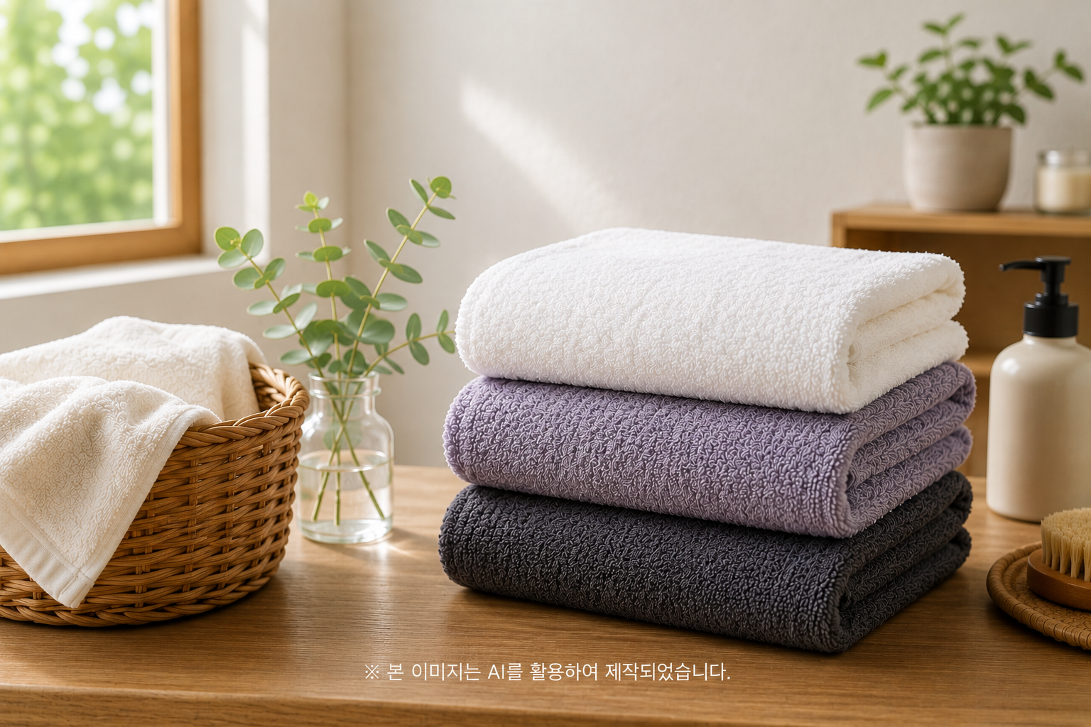 수건은 오래 사용하면 왜 뻣뻣해질까? 원인과 관리 방법