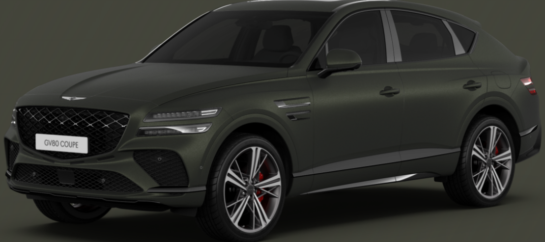 제네시스-GV80-쿠페-외장디자인-매트-스토르-그린