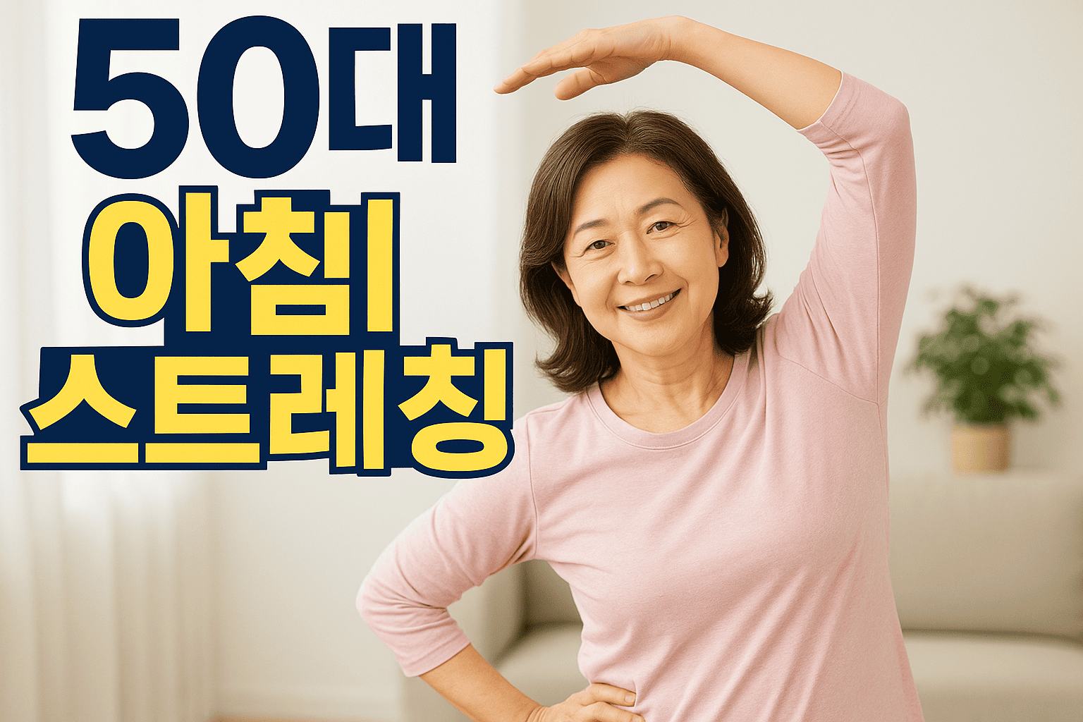 50대 아침 스트레칭