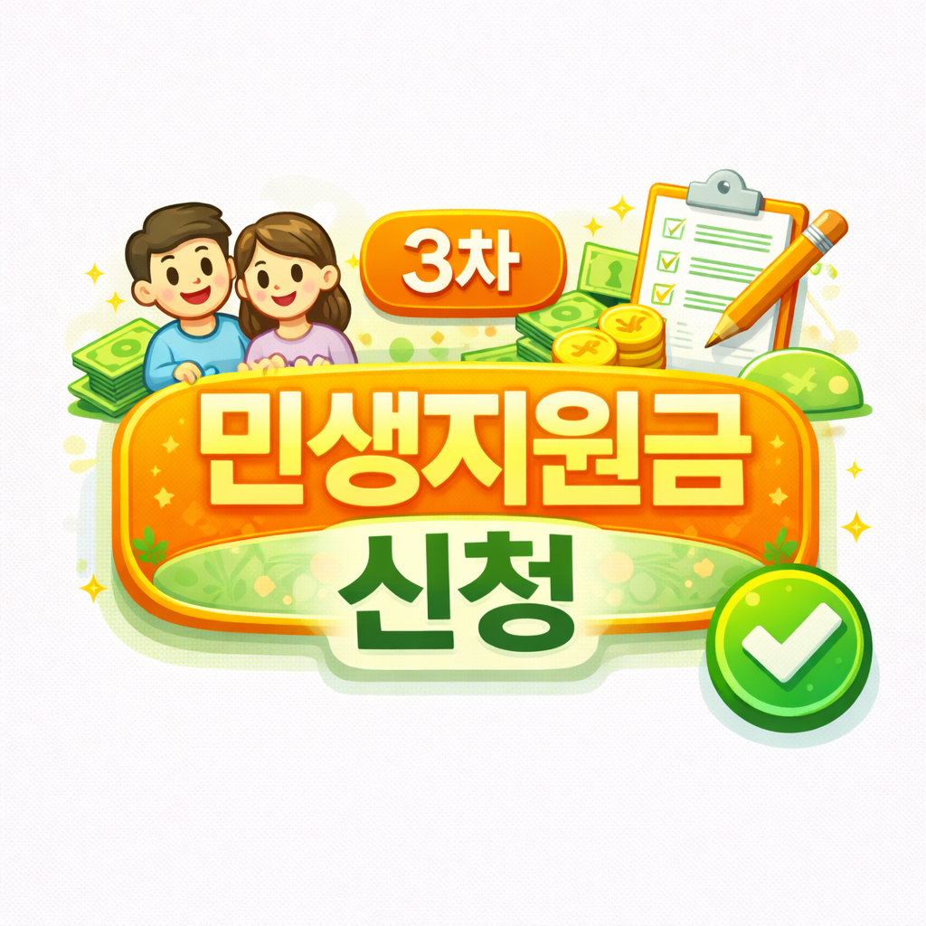 3차민생지원금 신청 관련 이미지
