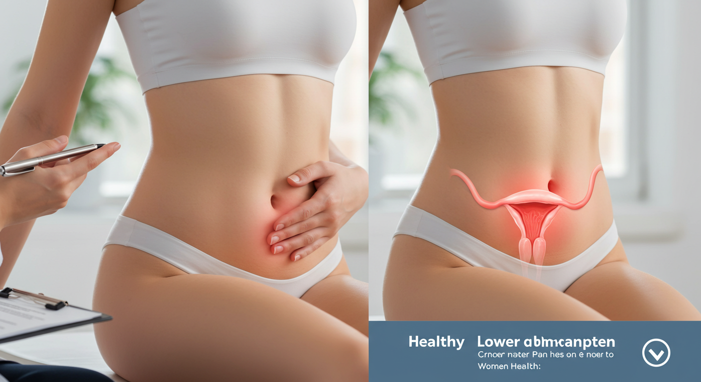 여성 건강&amp;#44; 하복부 통증