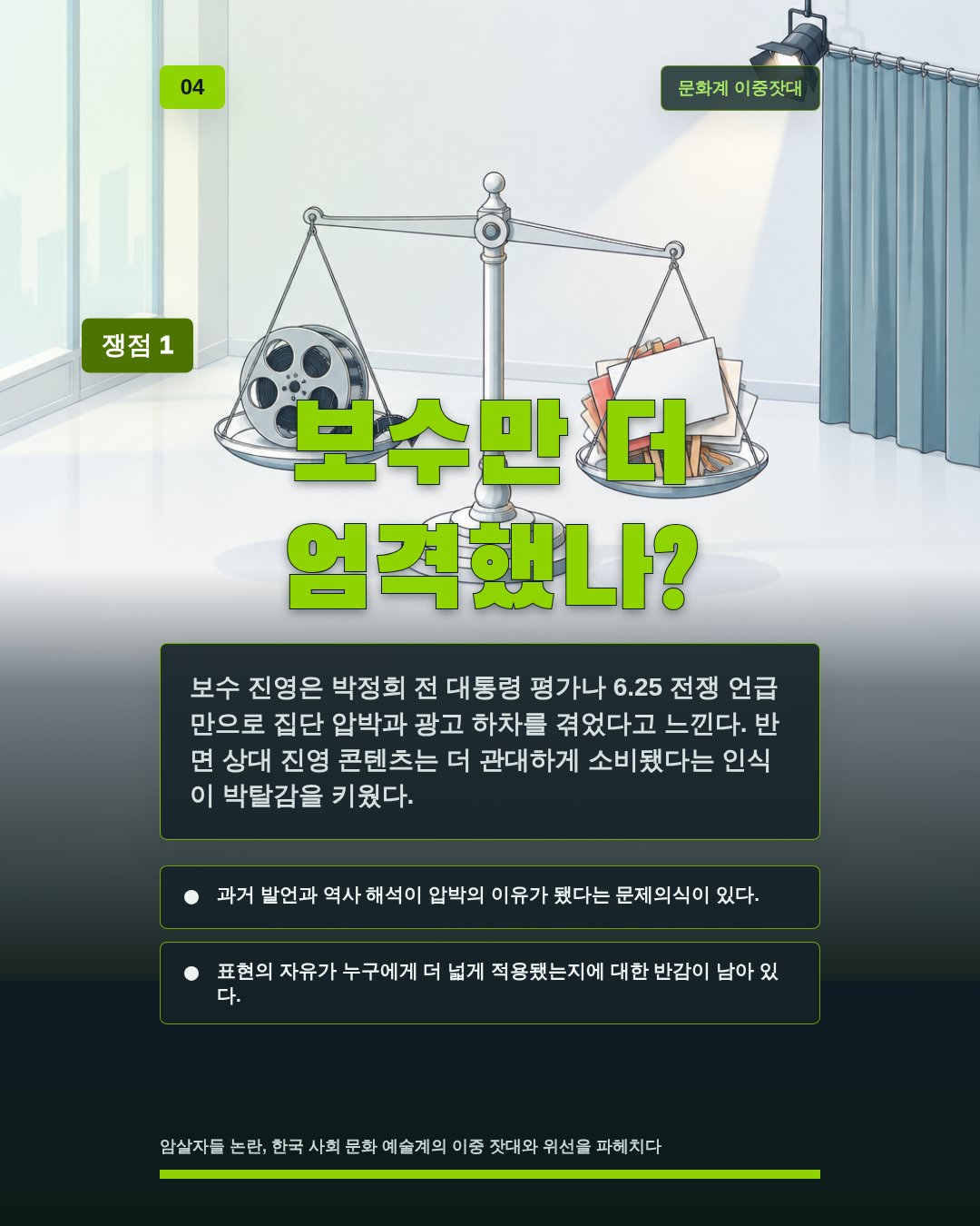 보수만 더 엄격했나?