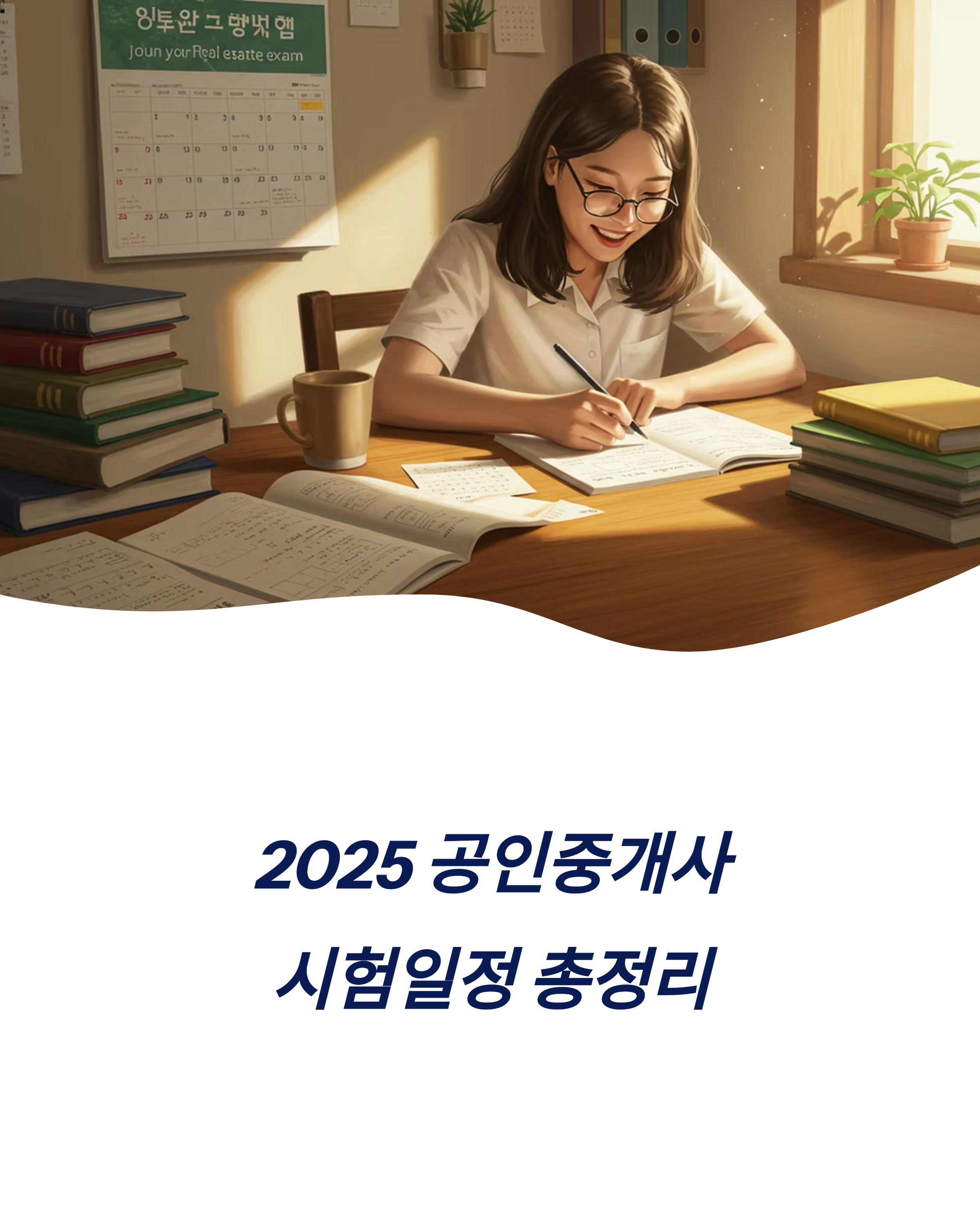 2025 공인중개사 시험일정 응시 자격 원서접수 방법