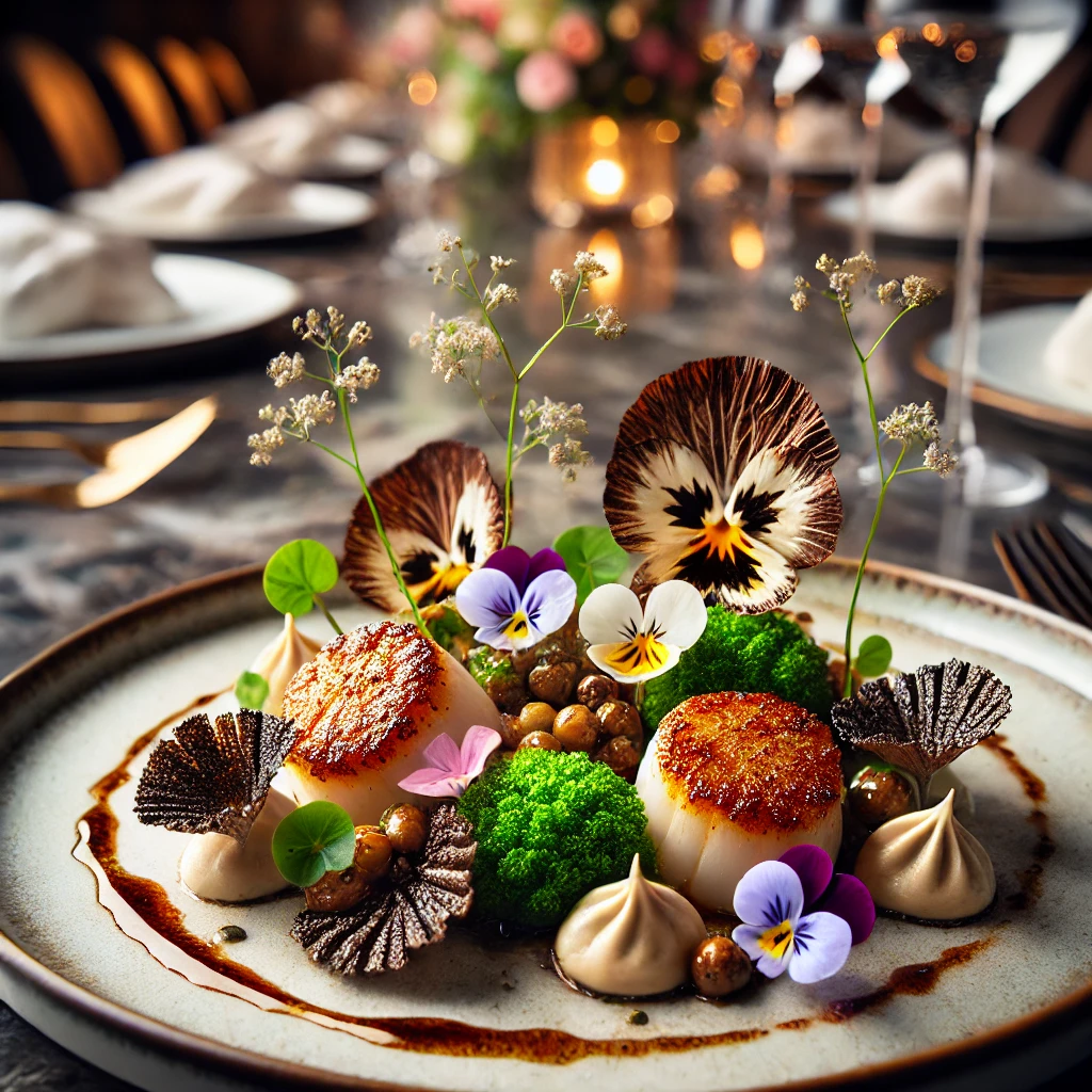 세계 최고의 권위를 인정받는 미술랭 요리