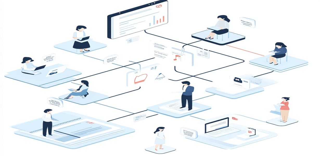 뉴스레터 구독자 세분화와 수익화 전략을 시각화한 인포그래픽