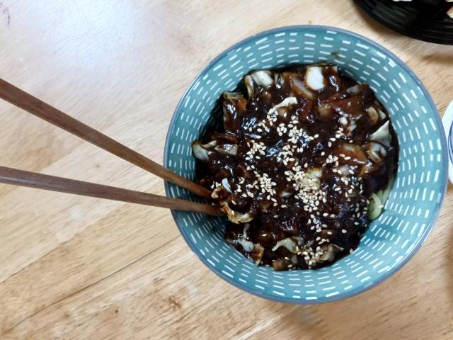 풀무원 식물성 지구식단 유니짜장면