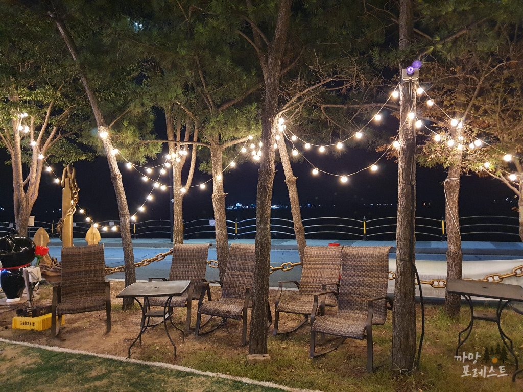 제부도 글램핑 분위기