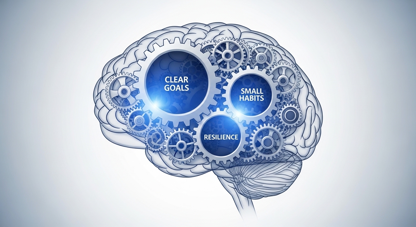 장기목표달성, 지속력엔진, 습관만들기, 목표설정방법, 회복탄력성, 자기계발, 생산성향상, 동기부여, 꾸준함의힘, 성공전략