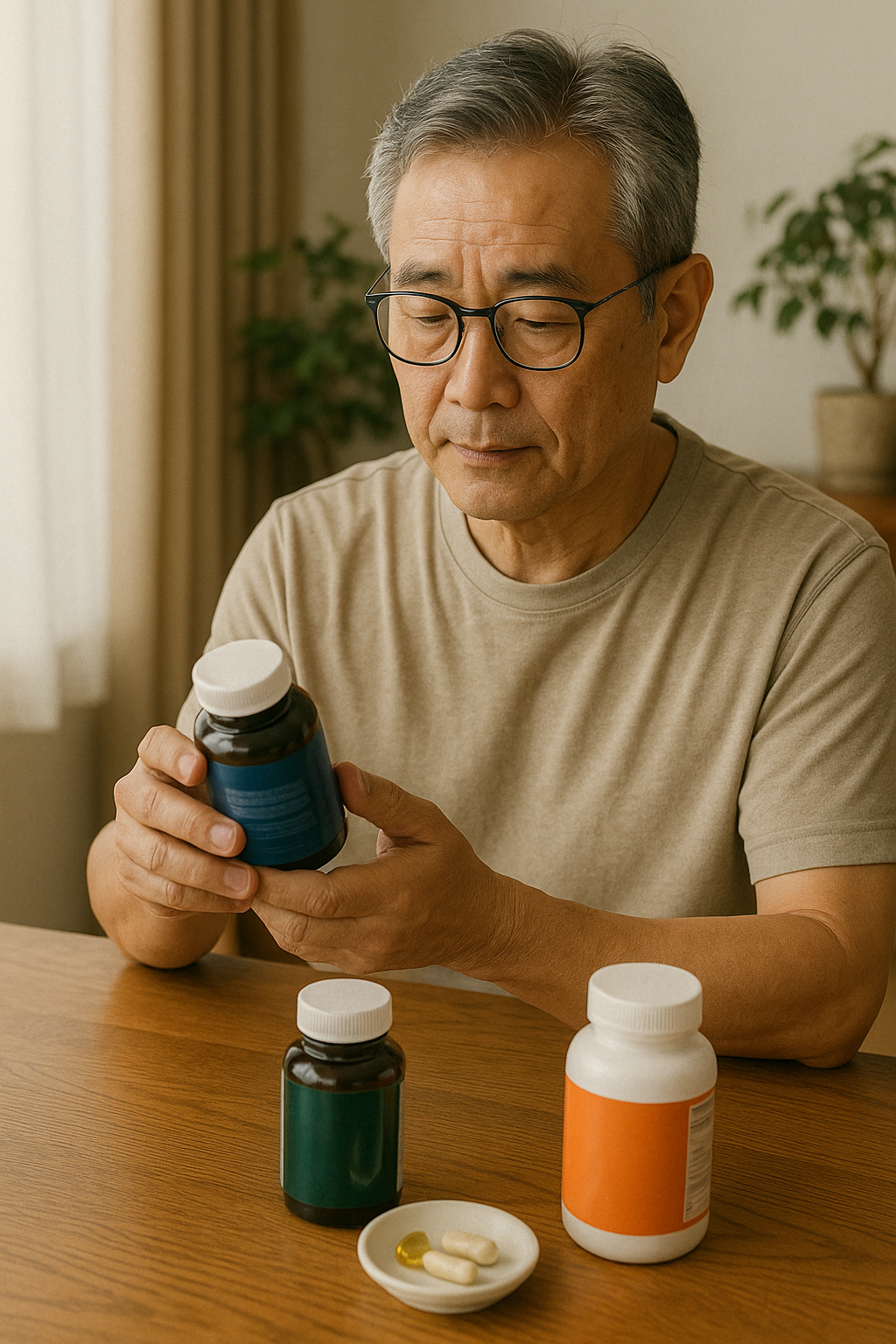 요즘 중년 건강식품 추천 (오메가3, 프로바이오틱스, 루테인)