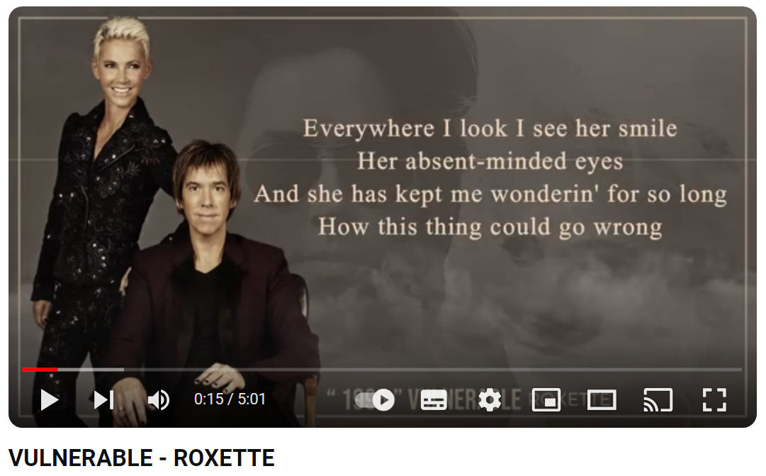 ROXETTE-VULNERABLE