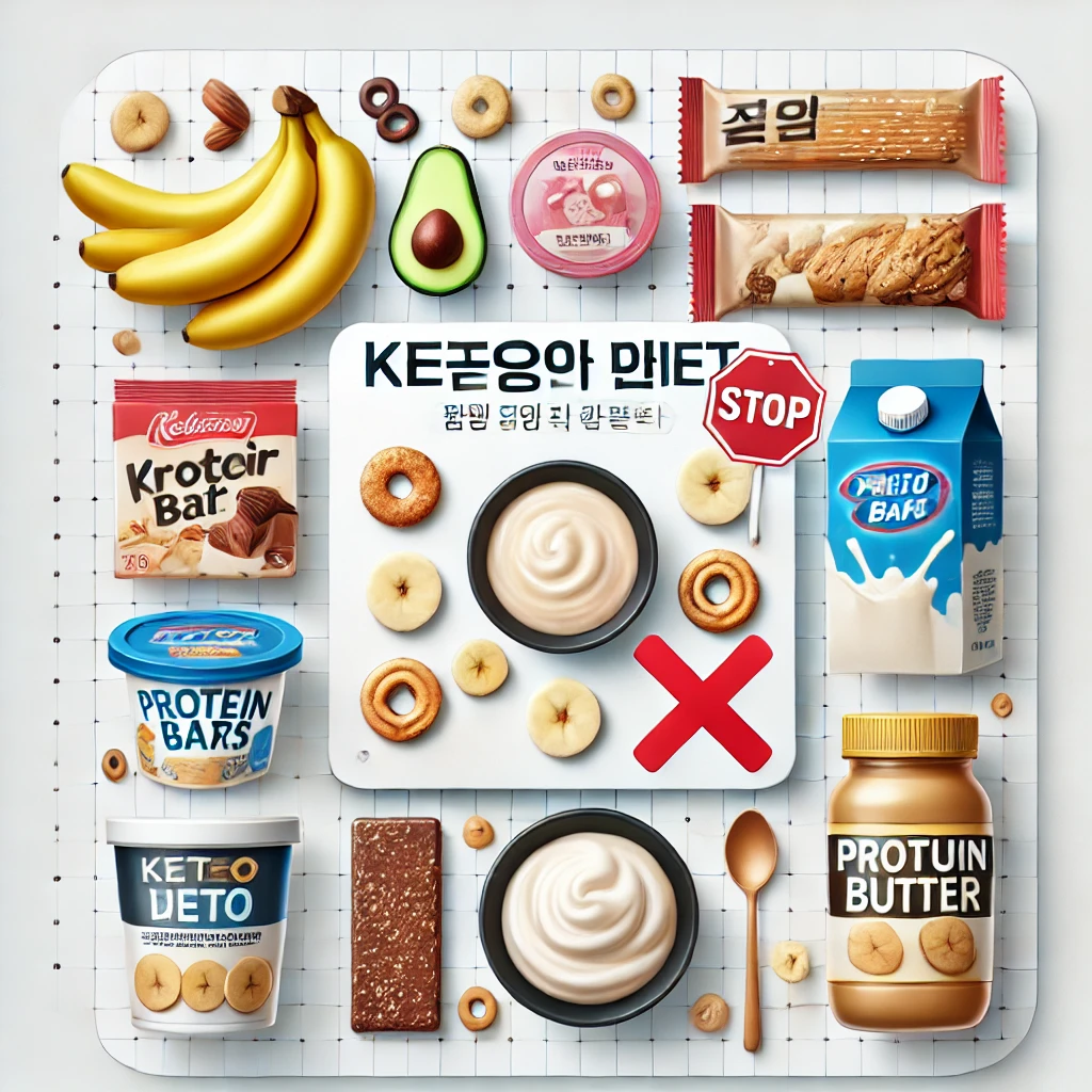 키토 제한 음식