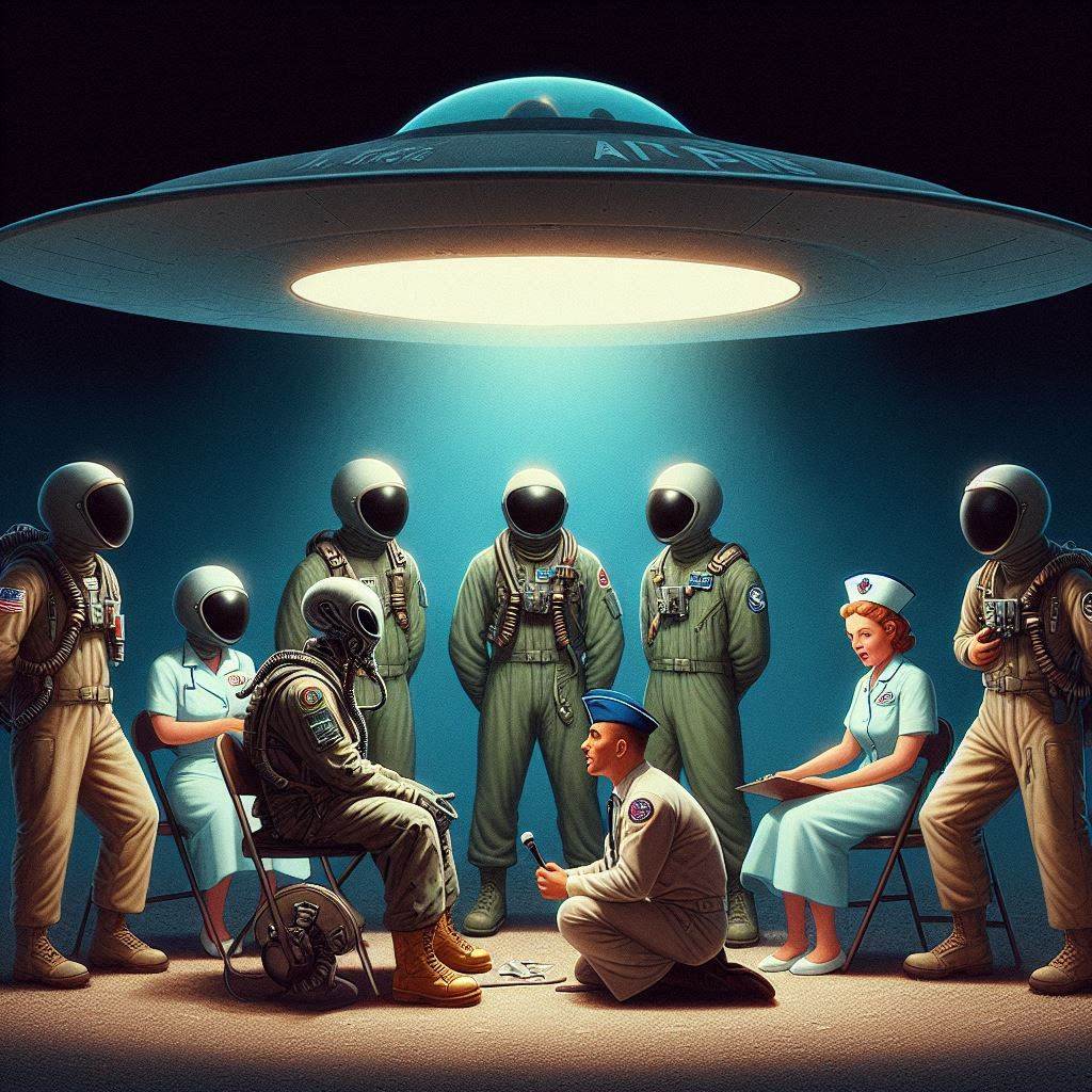 "Alien Interview"와 Matilda O'Donnell MacElroy