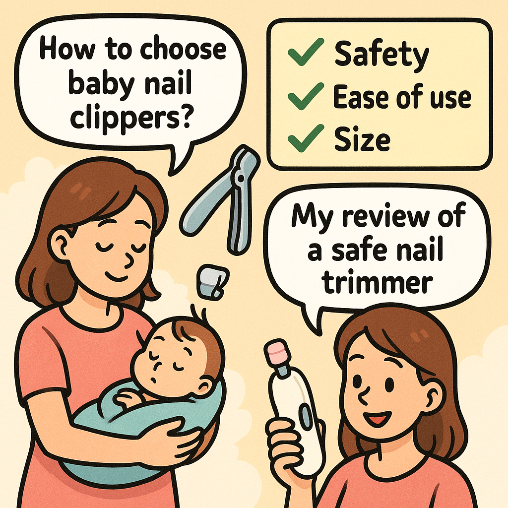 신생아 손톱깎이, 어떤 기준으로 골라야 할까?