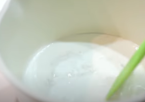 생크림 데우기