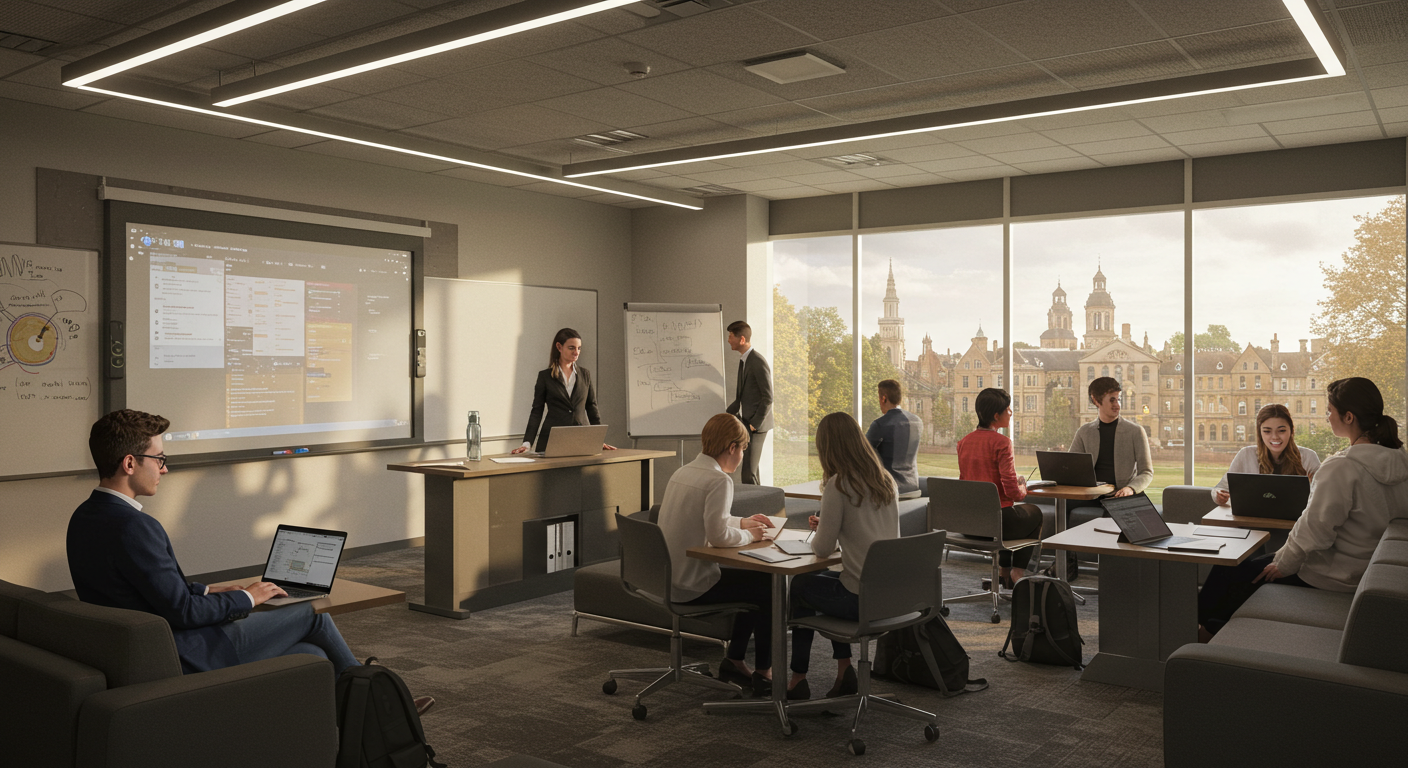 영국 MBA 강의실