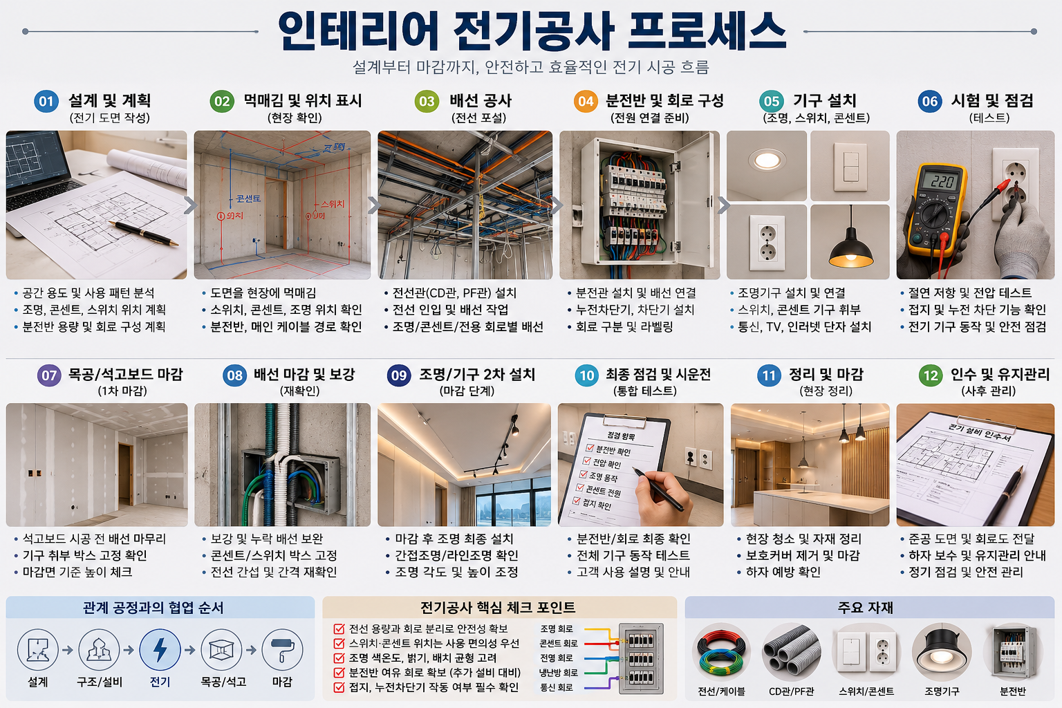 인테리어 전기공사란