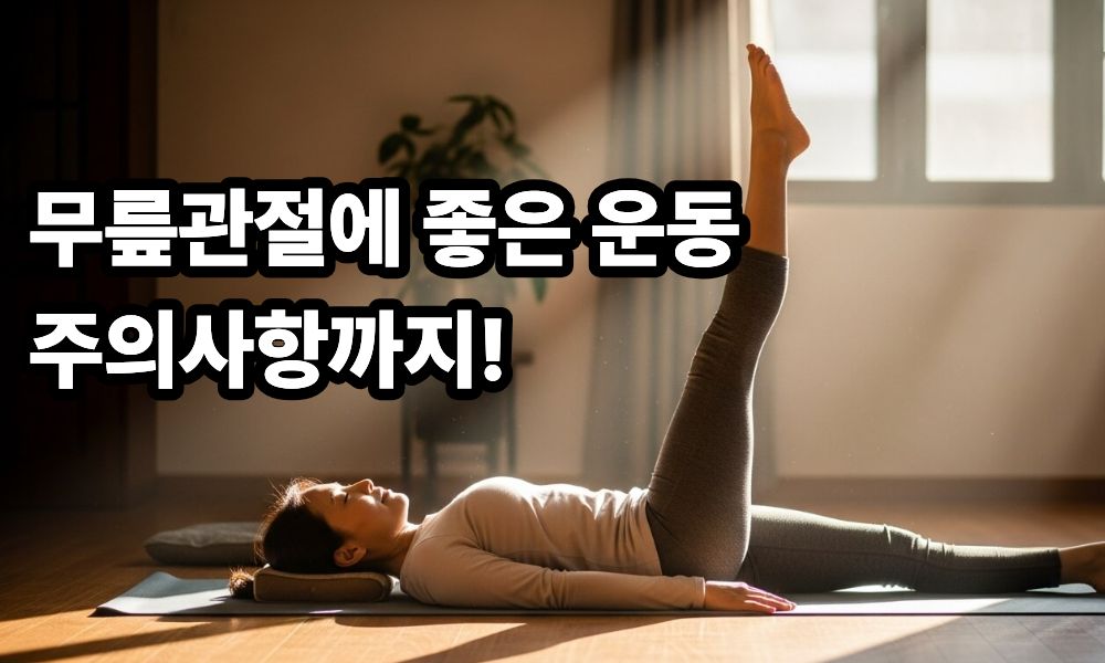 무릎관절에 좋은 운동 사진 1