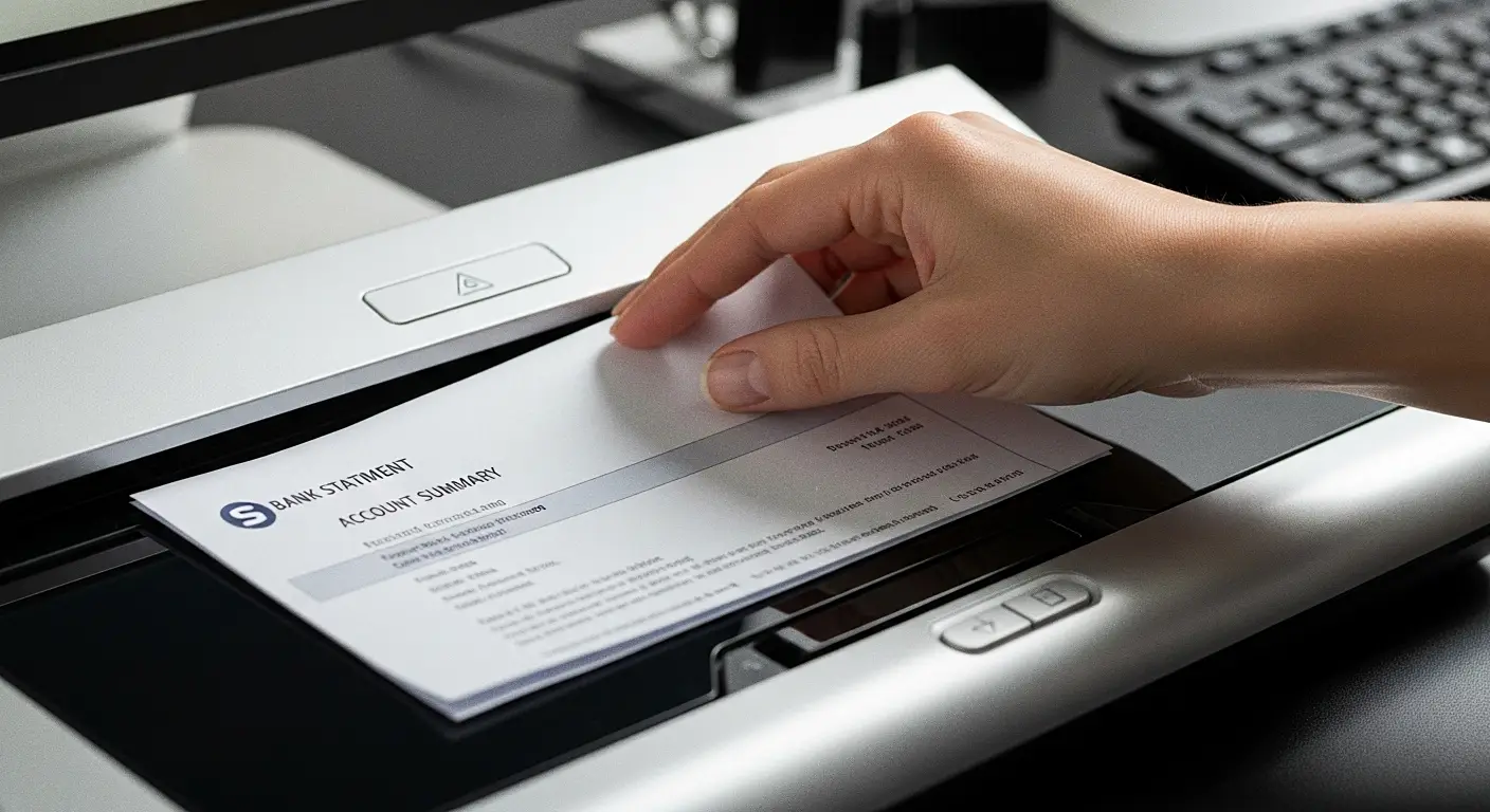 서류처리하는 이미지