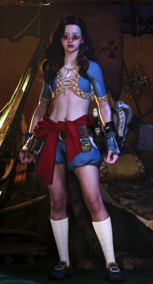 몬스터헌터와일즈-덧입기-나들이룩