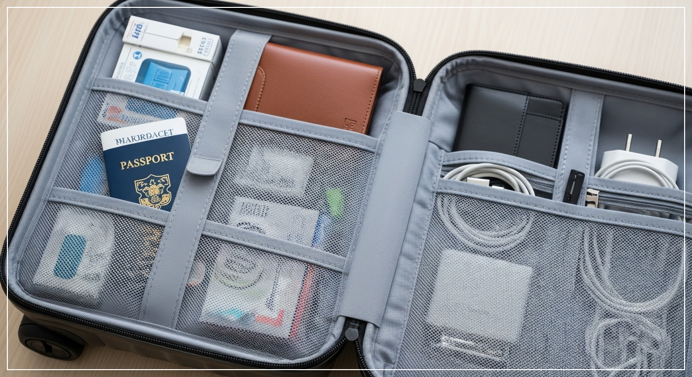 혼자 여행을 위한 필수 짐 리스트