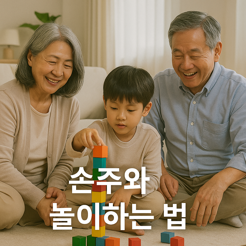 🏡 집에서 손주와 놀기! 세대가 함께하는 최고의 놀이 아이디어
