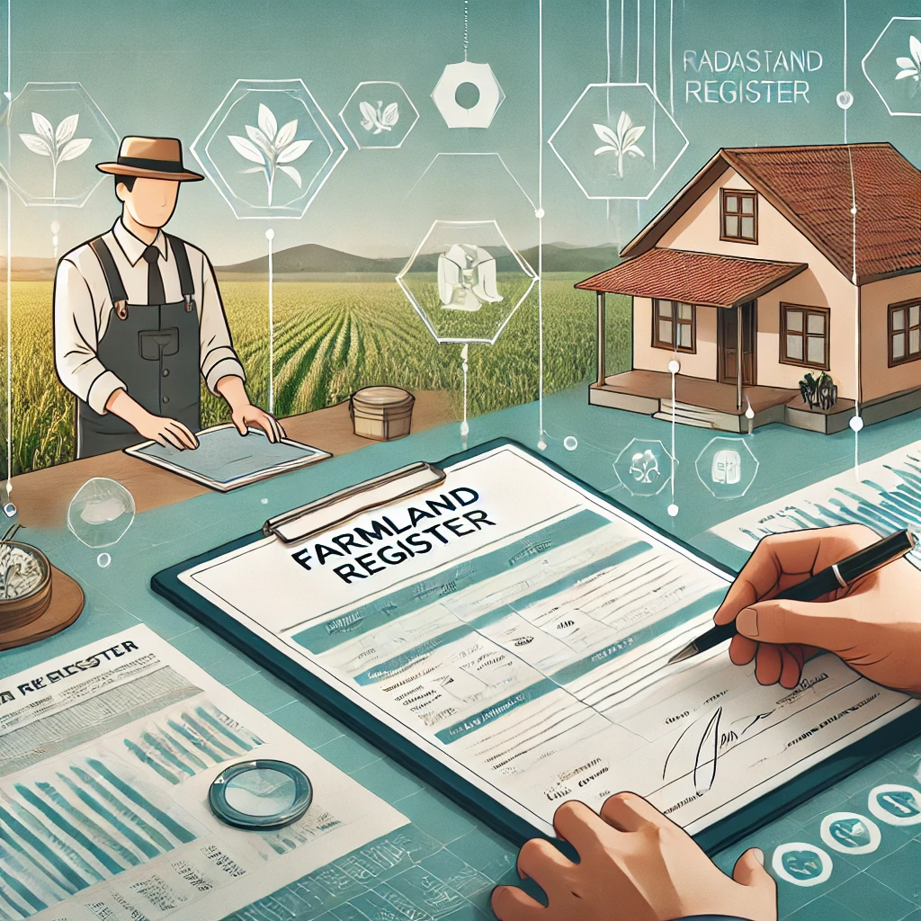 농지대장 AI 이미지