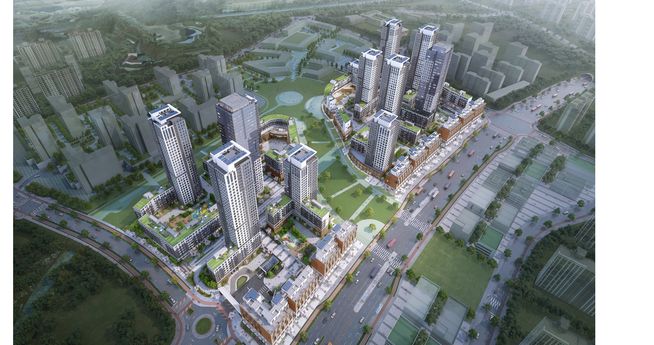 세종 리첸시아 파밀리에 조감도