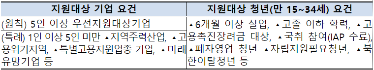 청년일자리도약장려금
