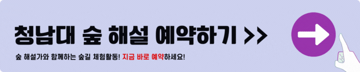 청남대 숲 해설 예약