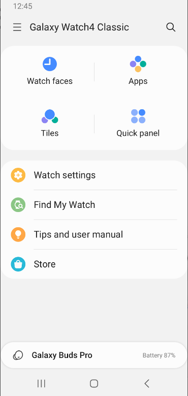 갤럭시 워치&#44; Galaxy Wearable (Samsung Gear)