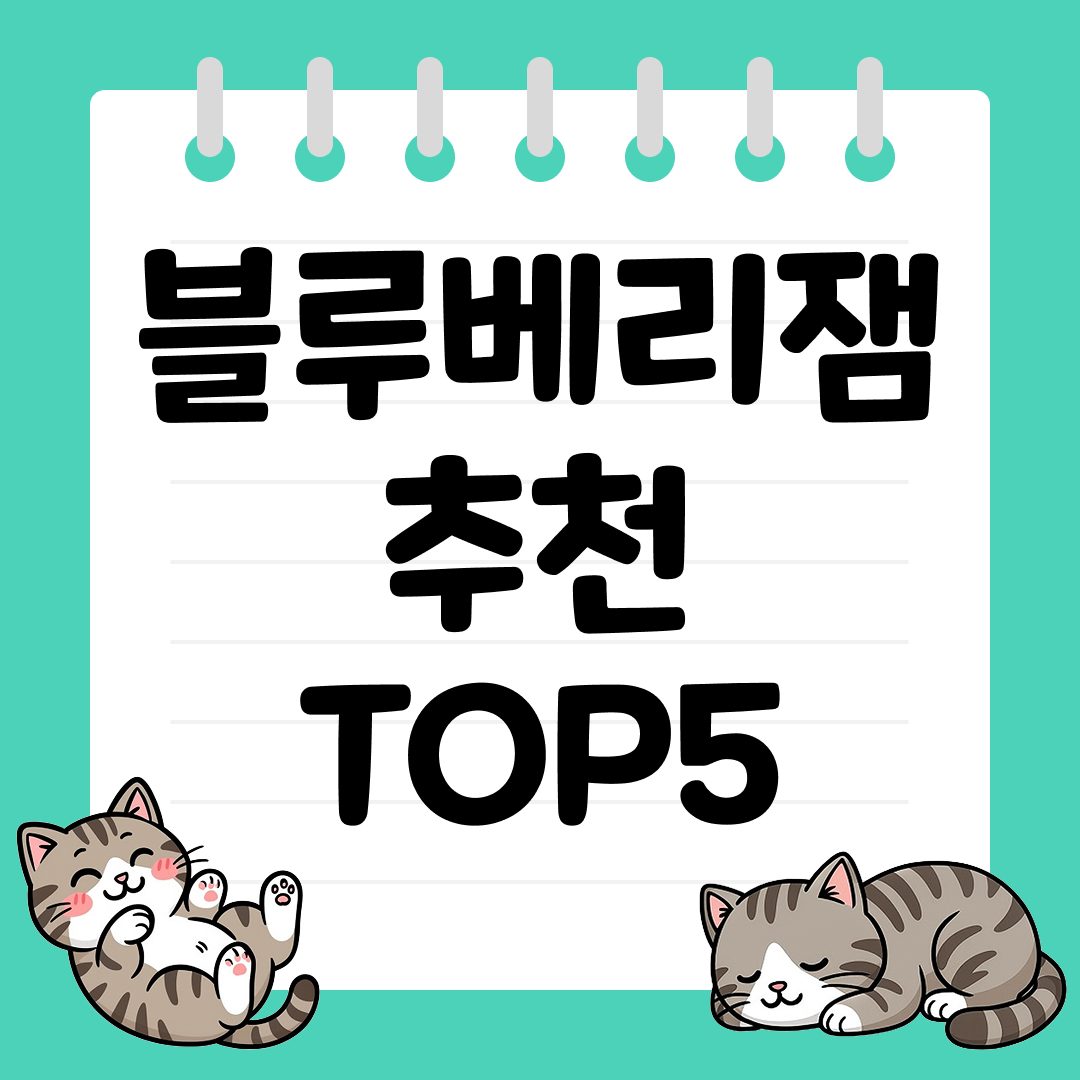 인기 많은 블루베리 잼 추천 순위 TOP5