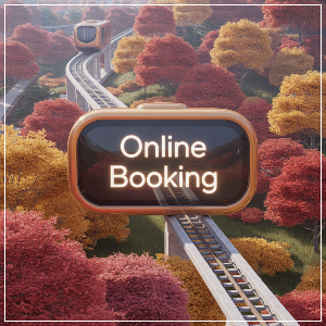 2025 화담숲 모노레일 예약 가상 이미지